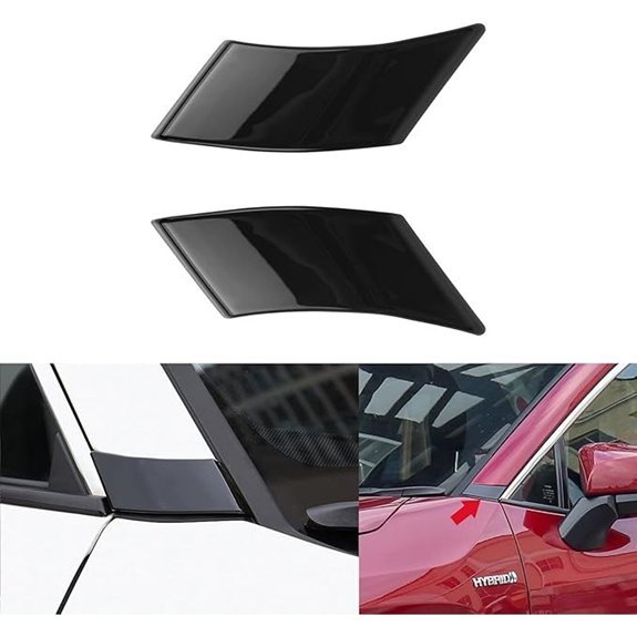 X Xotic Tech Door Window A Pillar Trim for RAV4