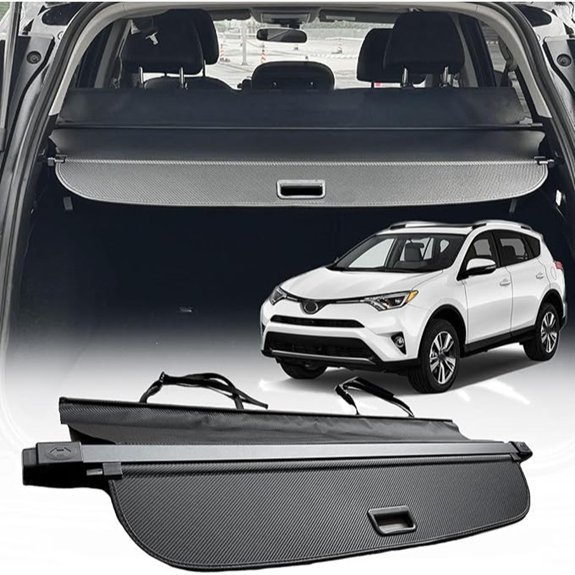 Toyota RAV4 Cargo Cover (2014-2018 Carbon Fiber)