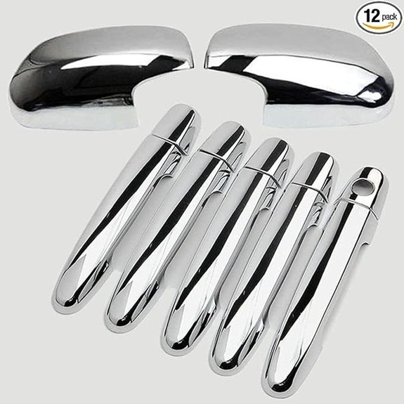 Chrome Mirror and Door Handle Trim for Toyota RAV4