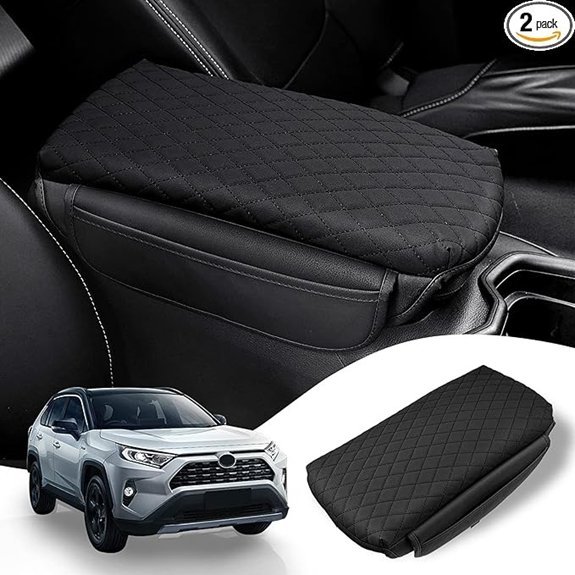 Toyota RAV4 Center Console Cover with Storage Pockets