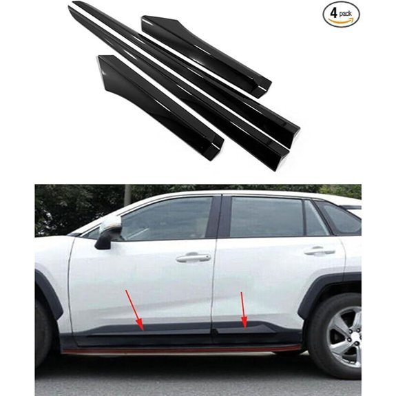 Toyota RAV4 2019-2024 Exterior Door Molding Trims