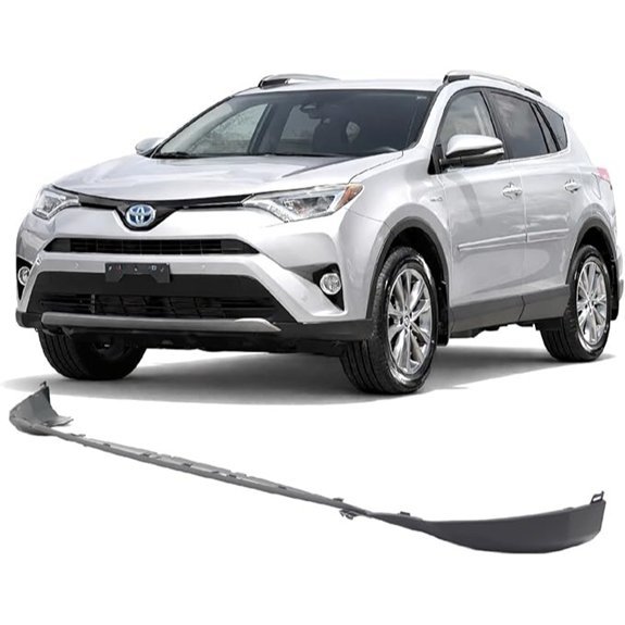 FitParts Front Lower Bumper Valance for 2016-2018 RAV4