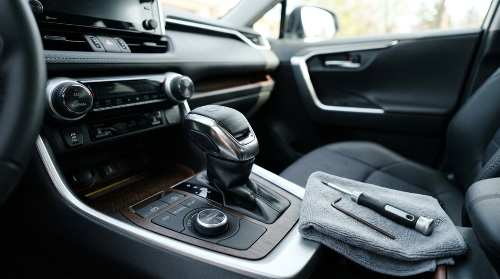 rav4 gear shift cover replacement
