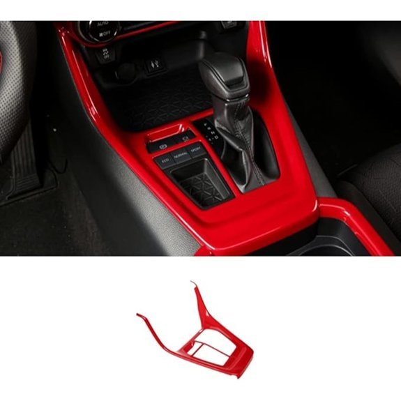 ERIDANUS Gear Shift Box Panel Frame Overlay for RAV4