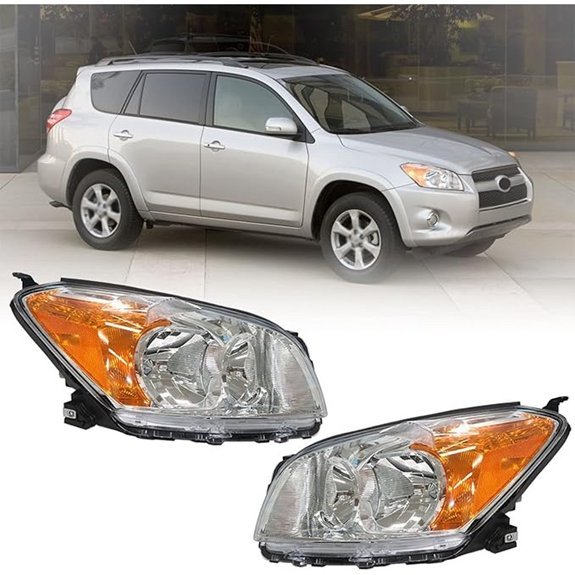 LABLT Headlight Assembly Replacement for 2009-2012 RAV4