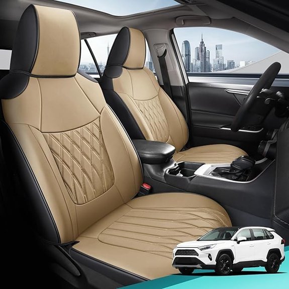 RAV4 Custom Fit Leather Seat Covers (2019-2025)