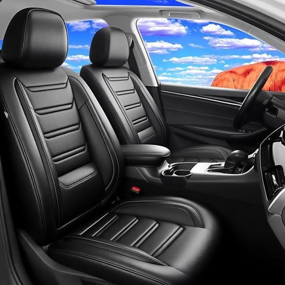 Fit RAV4 Premium Leather Car Seat Covers