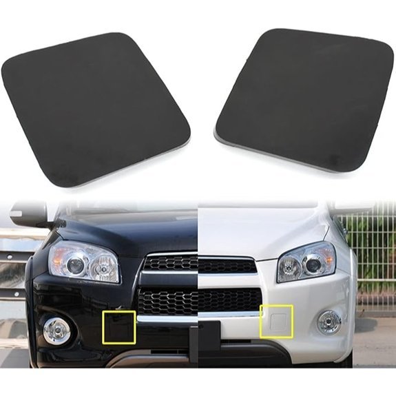 KARPAL Tow Hook Cover Cap for 2011-2012 RAV4
