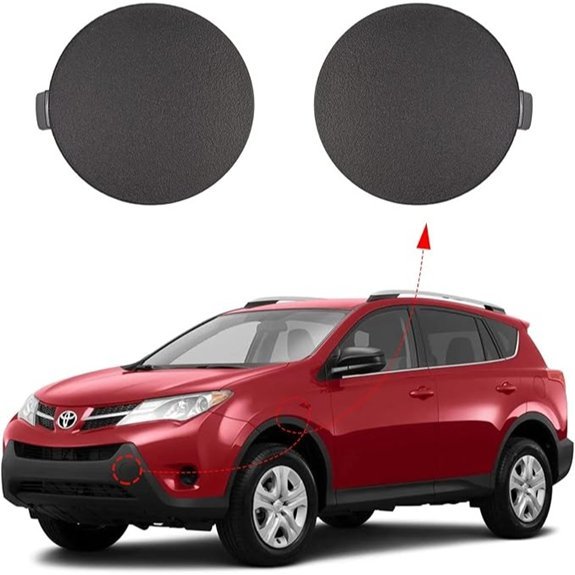 Front Bumper Tow Hook Cover for Toyota RAV4