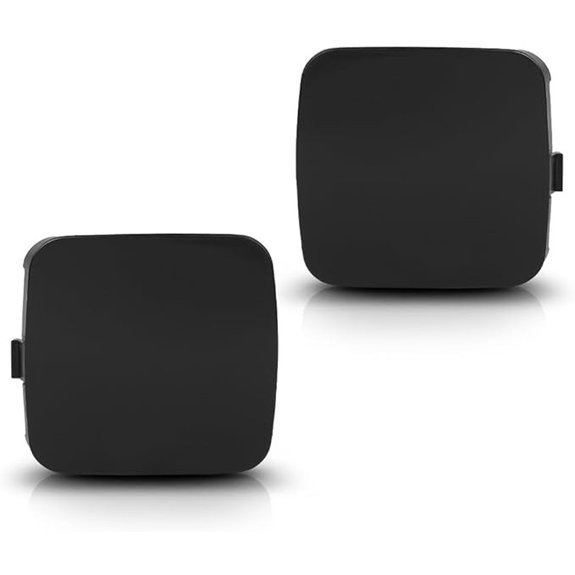 LQI Front Bumper Tow Hook Cover Caps for Toyota RAV4