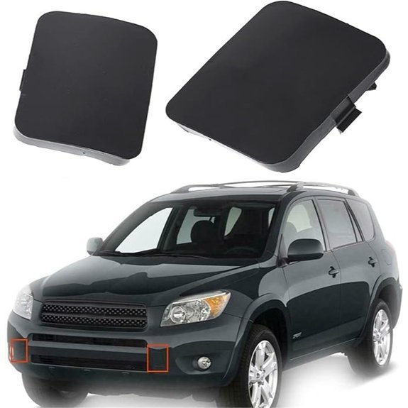 Toyota RAV4 Front Bumper Tow Hook Cover Caps