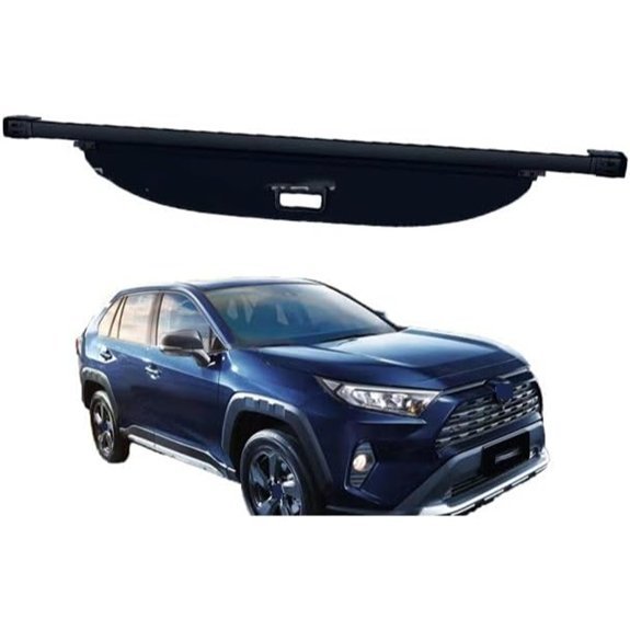 Toyota RAV4 Retractable Rear Trunk Cargo Cover