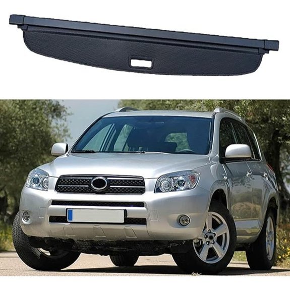 Toyota RAV4 Trunk Cargo Cover Organizer Curtain