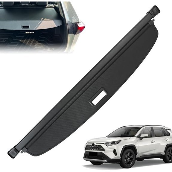 Toyota RAV4 Trunk Cargo Cover with Privacy Shade