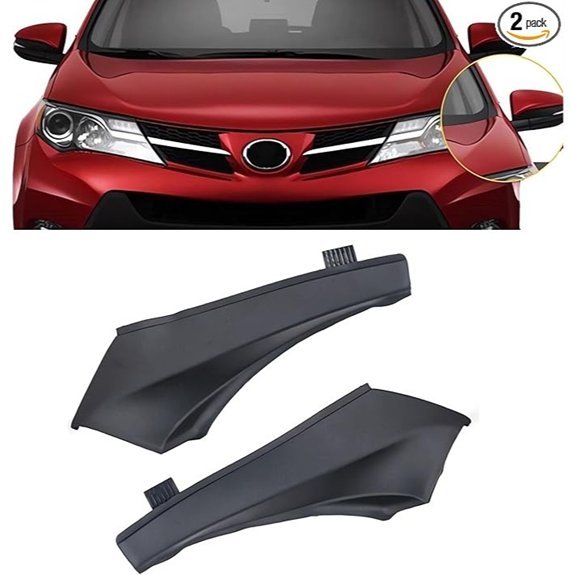 Toyota RAV4 Windshield Cowl Extension Cover Pair