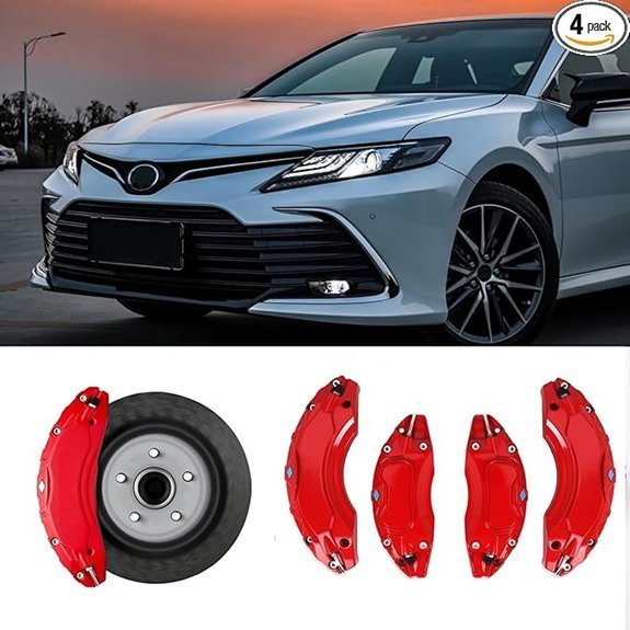 Caliper Covers for 2019-2024 Camry & RAV4 (RED)
