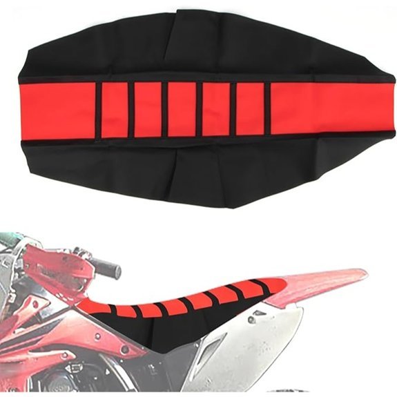 Psler Universal Dirt Bike Seat Cover (Red)