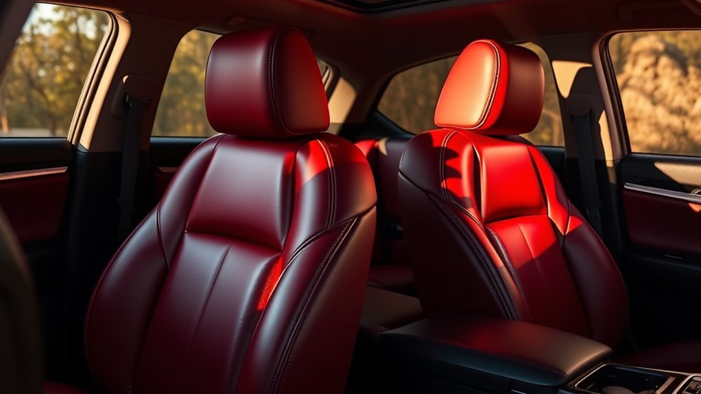 Best Red Leather Car Seat Covers for 2026 Toyota Highlanders