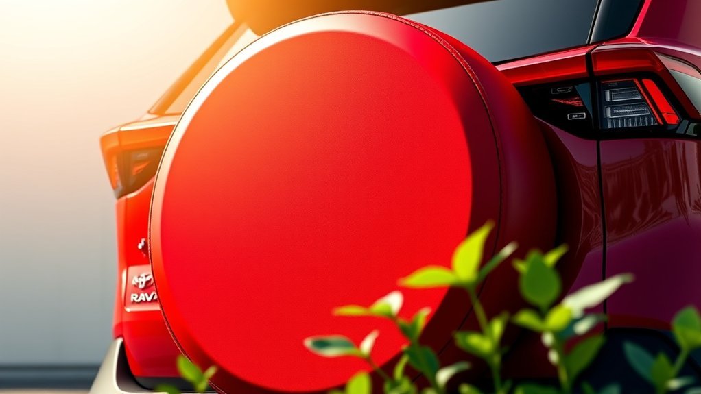 Best Toyota RAV4 Spare Tire Covers in Red for 2026 Style