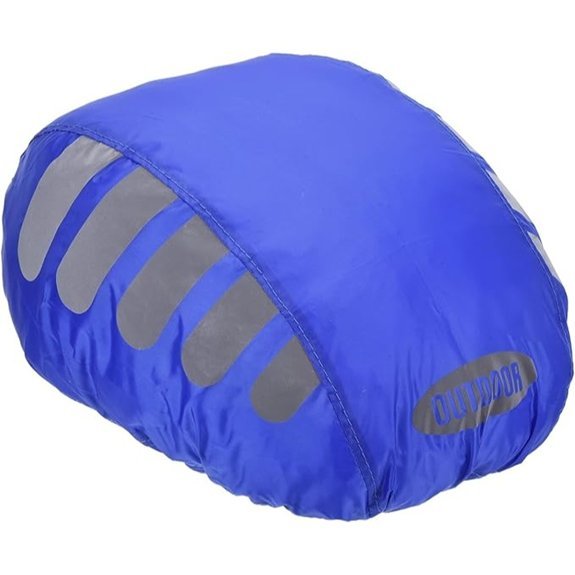 PATIKIL Bicycle Helmet Rain Cover with Reflective Strip