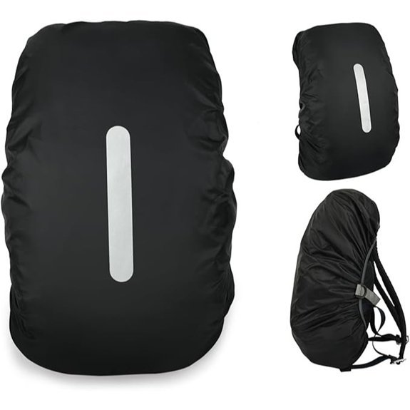 Waterproof Backpack Rain Cover with Reflective Strip