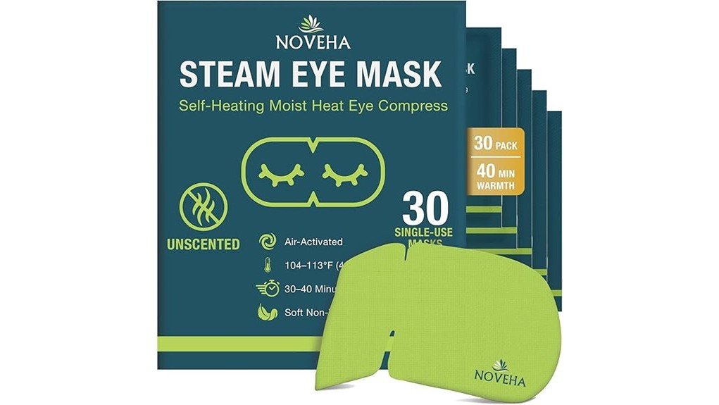NOVEHA Self Heating Steam Eye Mask Review