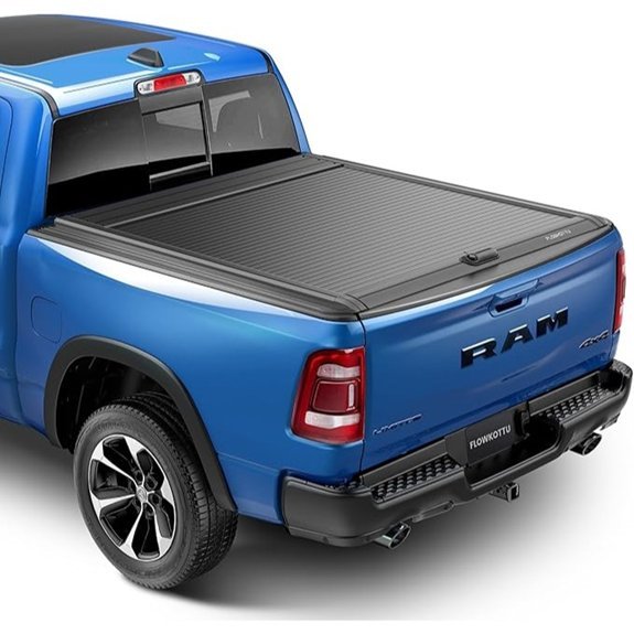 Flowkottu Retractable Tonneau Cover for Dodge Ram 1500