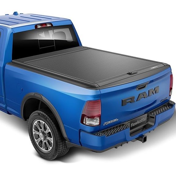 Flowkottu Retractable Tonneau Cover for Dodge Ram 2500/3500