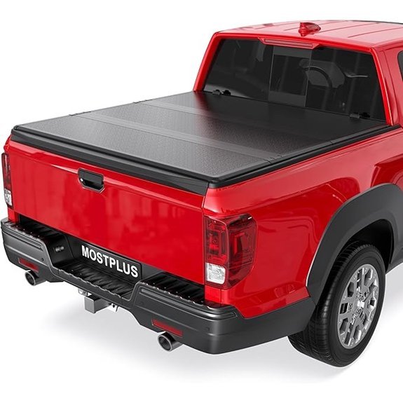 MOSTPLUS Tri-Fold Truck Bed Tonneau Cover for Ridgeline