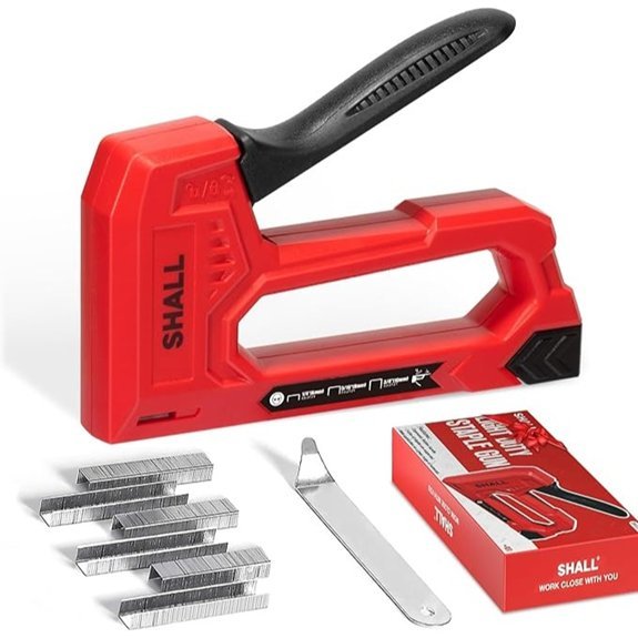 SHALL Light Duty Staple Gun with 1600 Staples