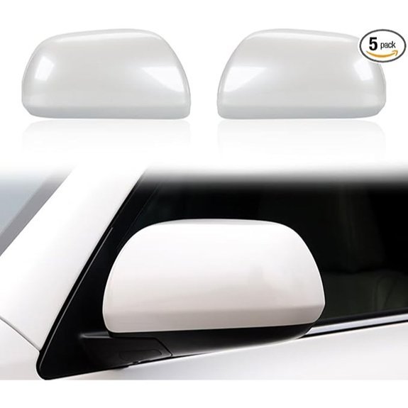 Toyota Highlander Rearview Mirror Cover Cap (Silver)