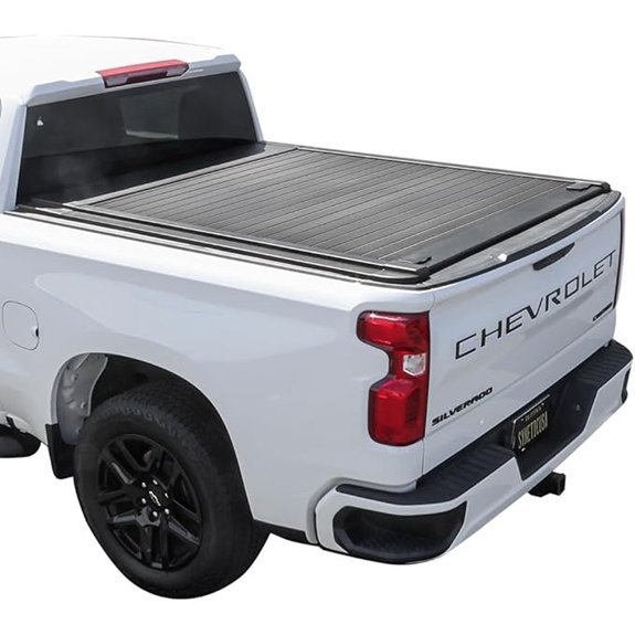 Syneticusa Retractable Truck Bed Tonneau Cover for Silverado/Sierra