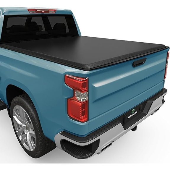 AUTOSAVER88 Soft Roll Up Truck Bed Tonneau Cover