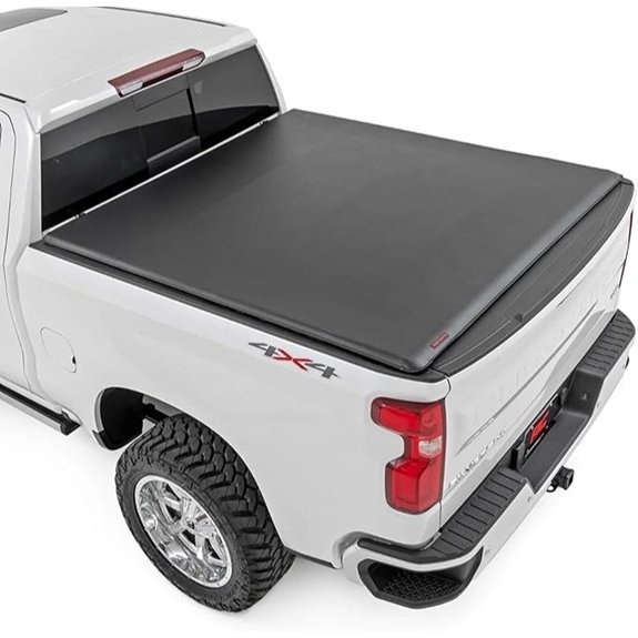 Rough Country Soft Roll Up Tonneau Cover for Silverado/Sierra