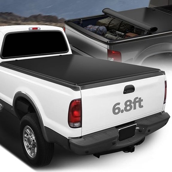 Auto Dynasty Soft Roll-Up Truck Bed Tonneau Cover