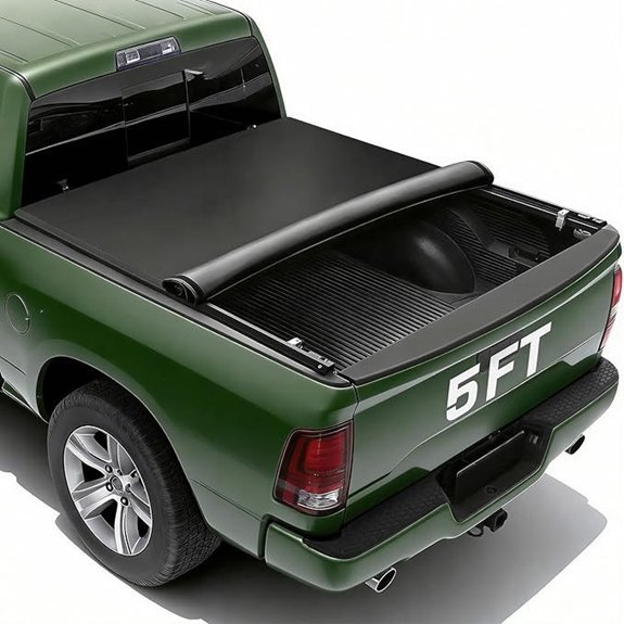 RHOBRA Soft Roll-Up Truck Bed Tonneau Cover