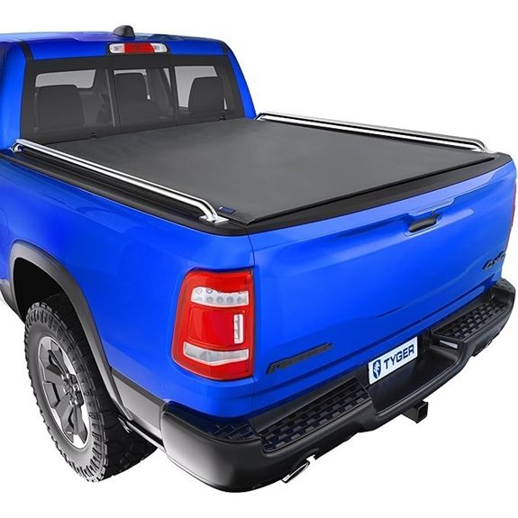 Tyger Auto T2 Soft Roll-Up Truck Bed Cover