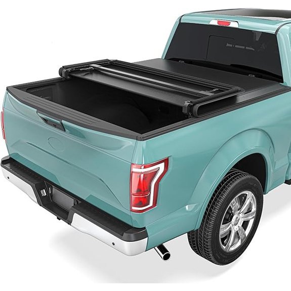 Soft Tri-Fold Truck Bed Tonneau Cover for Ford F-150