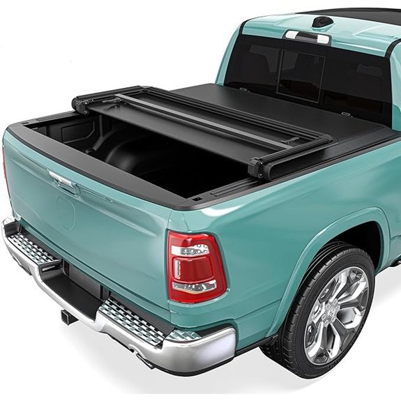Soft Tri-Fold Truck Bed Tonneau Cover for Ram 1500