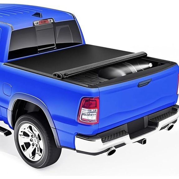 Soft Roll Up Tonneau Cover for Ram Trucks