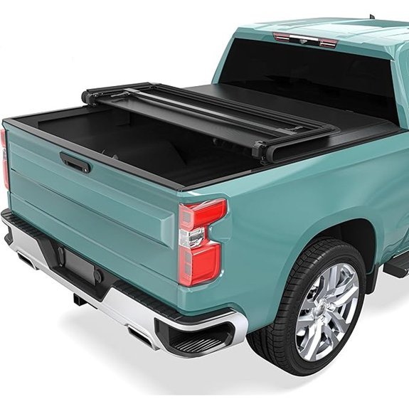 Soft Tri-Fold Truck Bed Tonneau Cover for Silverado/Sierra 1500