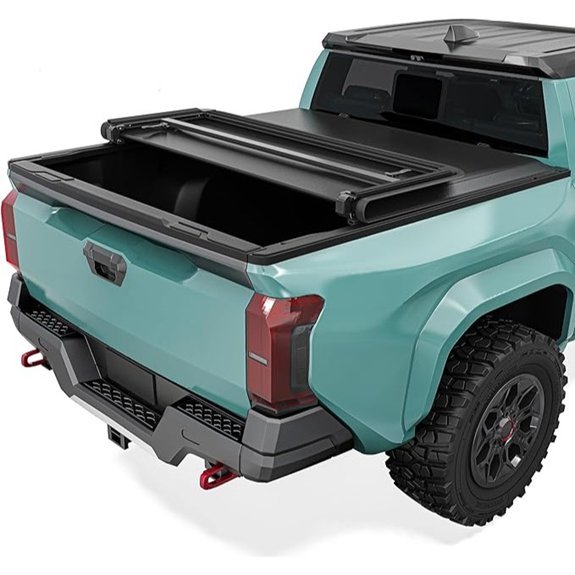 Soft Tri-Fold Toyota Tacoma Truck Bed Tonneau Cover