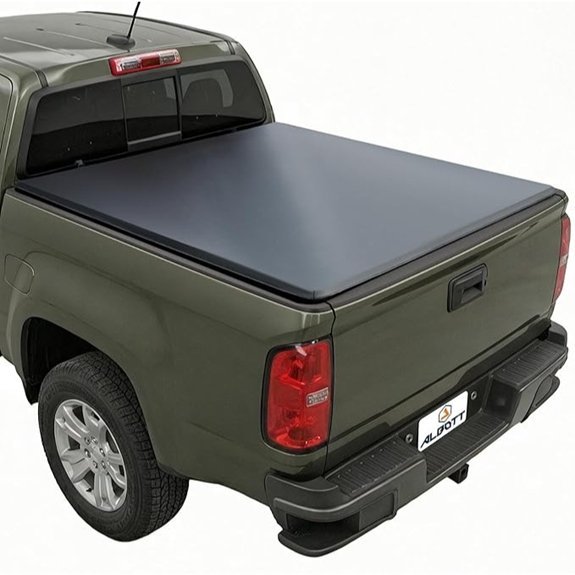 Albott Soft Tri-Fold Truck Bed Tonneau Cover