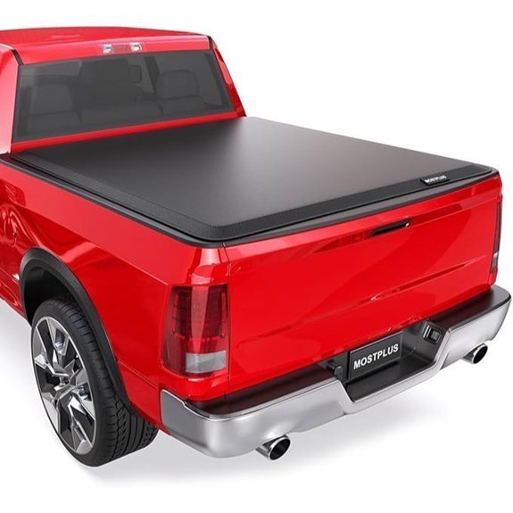 MOSTPLUS Soft Vinyl Truck Bed Tonneau Cover