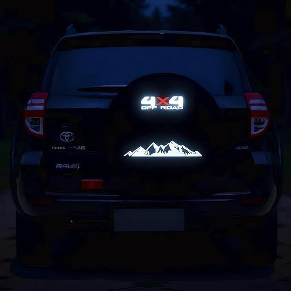 Spare Tire Cover for Toyota RAV4 Honda CR-V Jeep
