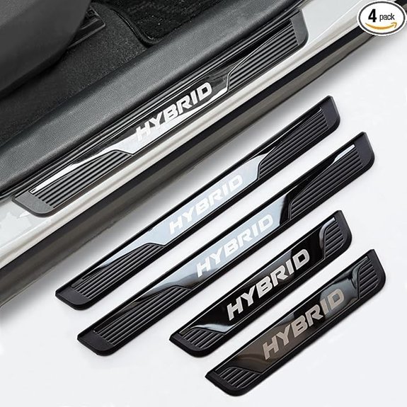 Toyota Door Sill Protector Stainless Steel Anti-Scratch Guards