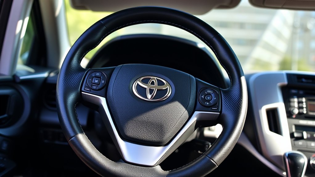 steering wheel cover size