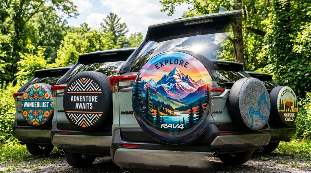 stylish 2026 rav4 tire covers