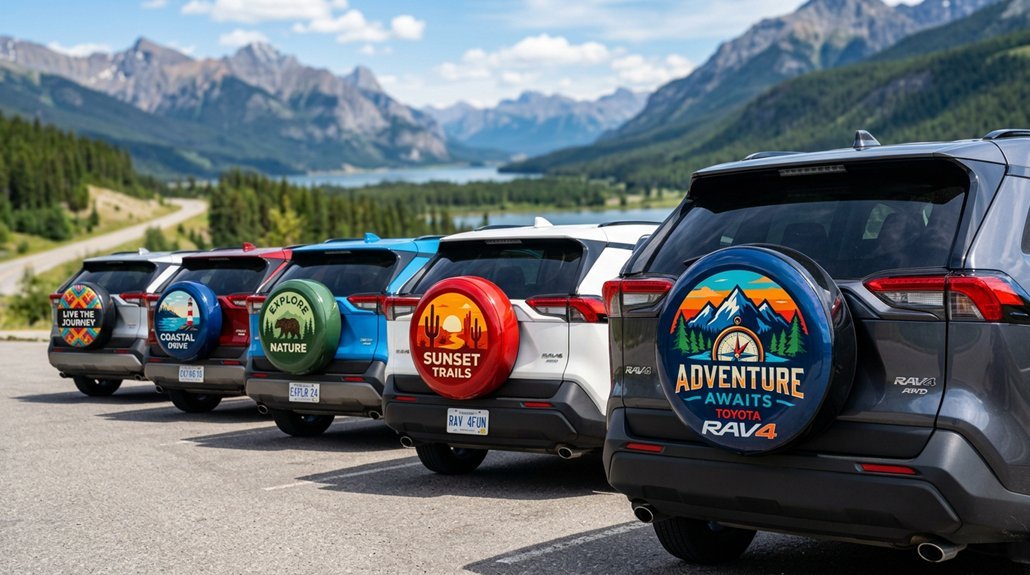 stylish 2026 rav4 tire covers