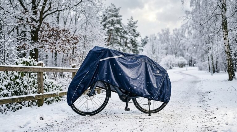 stylish winter bike protection